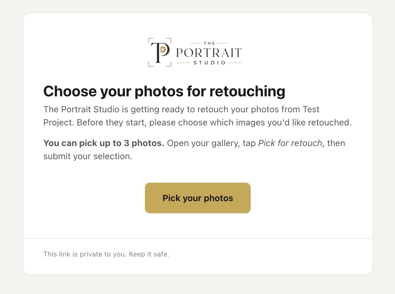 Retouching